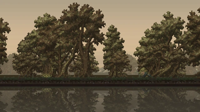 When the wind reaches the trees