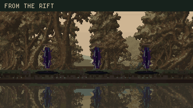 Grave Butcher, Crownless and Shard Fiend demonstrate portal emergence, attacks, a scream and their lightning phase in the woods.