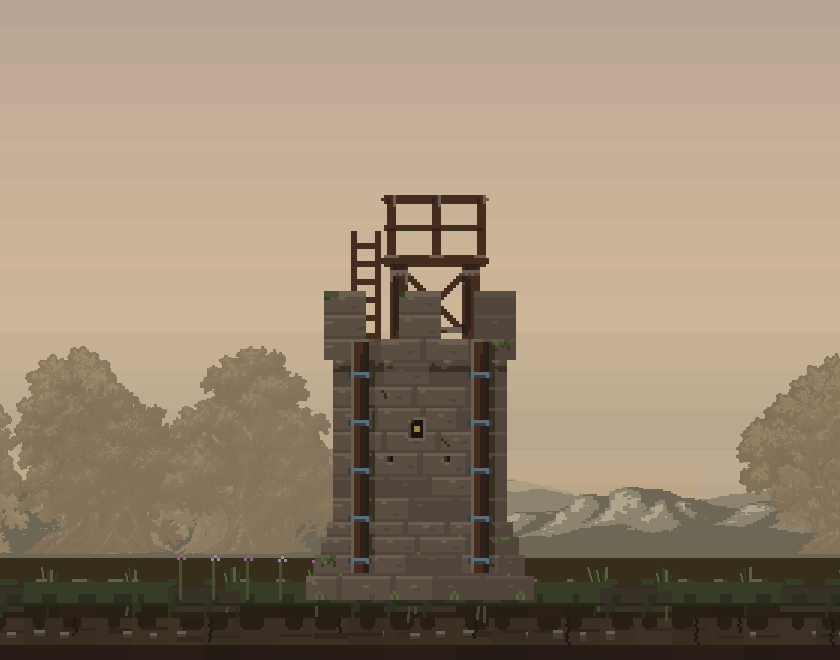 The soulforge wall upgrades to marble, retaining the real previous-tier and scaffold sequence.
