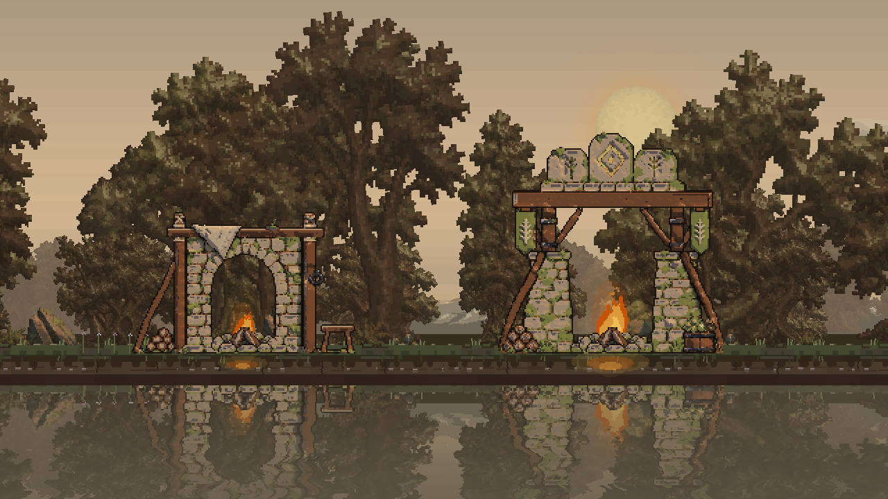 Daylight on the Stone Hearth and Soulforge.