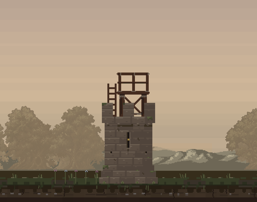 The runed wall upgrades to a soulforge wall with its complete attached perch.
